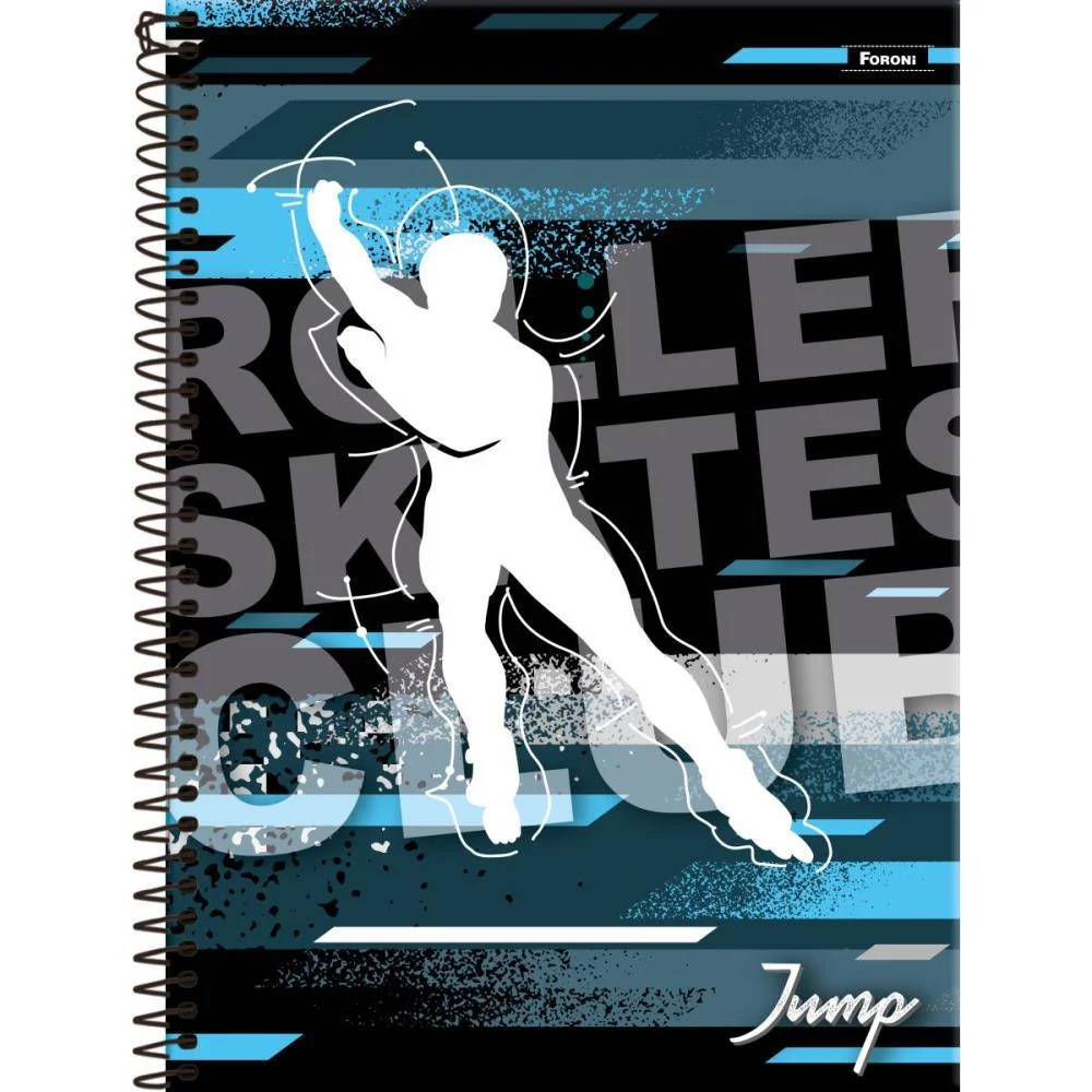 Caderno 15X1 Capa Dura Jump 300 Folhas Foroni (Pct.c/02) - imagem 7