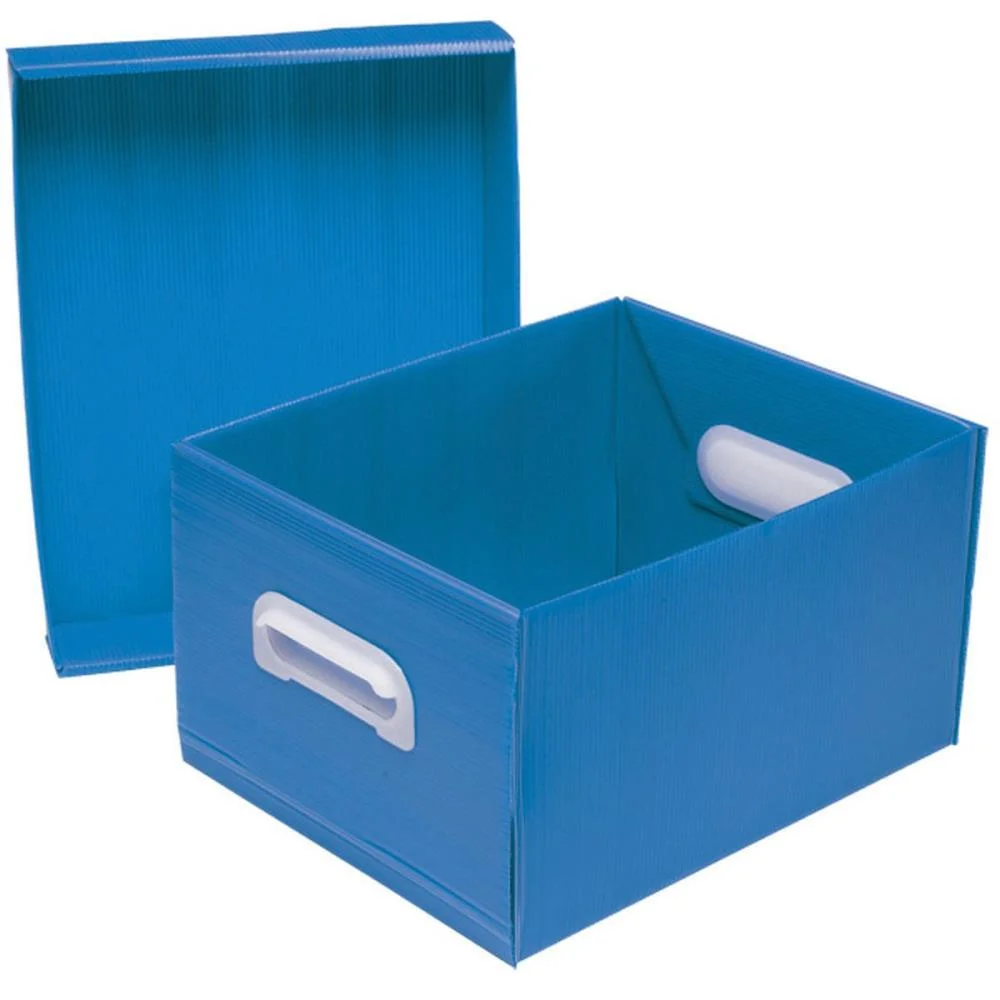 Caixa Organizadora The Best Box M 370X280X212 Az Polibras (Unidade) - imagem 3