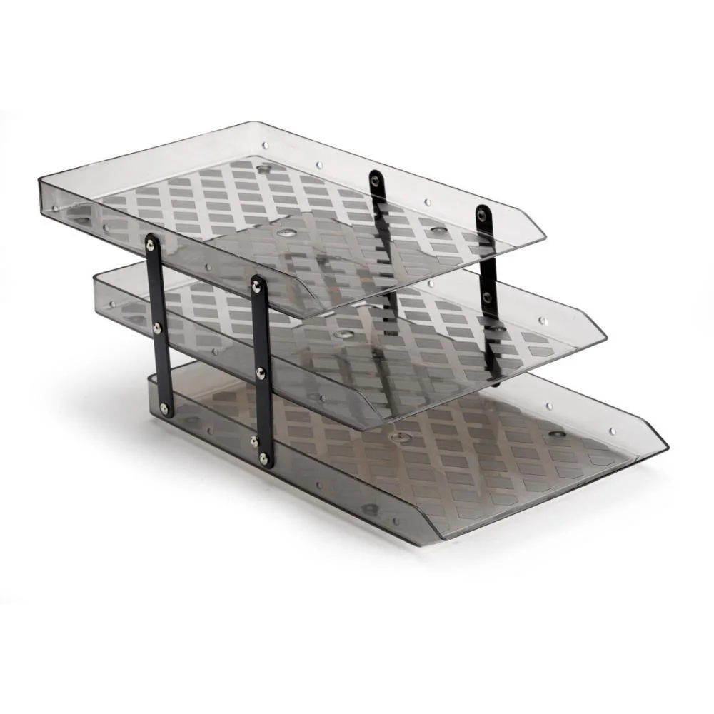 Caixa Correspondencia Tripla Movel Fume Maxcril (Unidade) - imagem 3