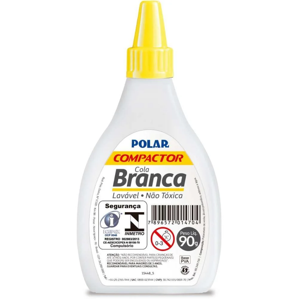 Cola Escolar Polar 90G Compactor (Cx.c/12) - imagem 2