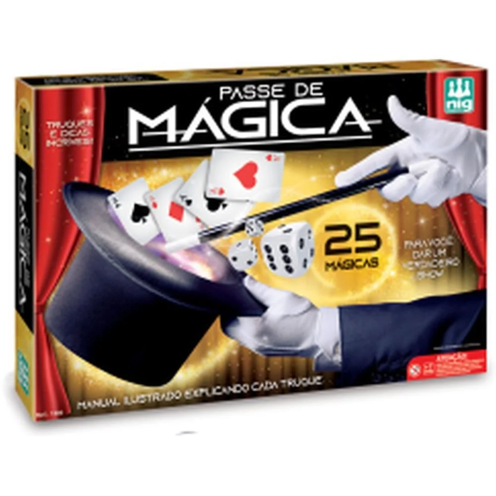 Jogo Diverso Passe De Magica Nig Brinquedos (Unidade) - imagem 4