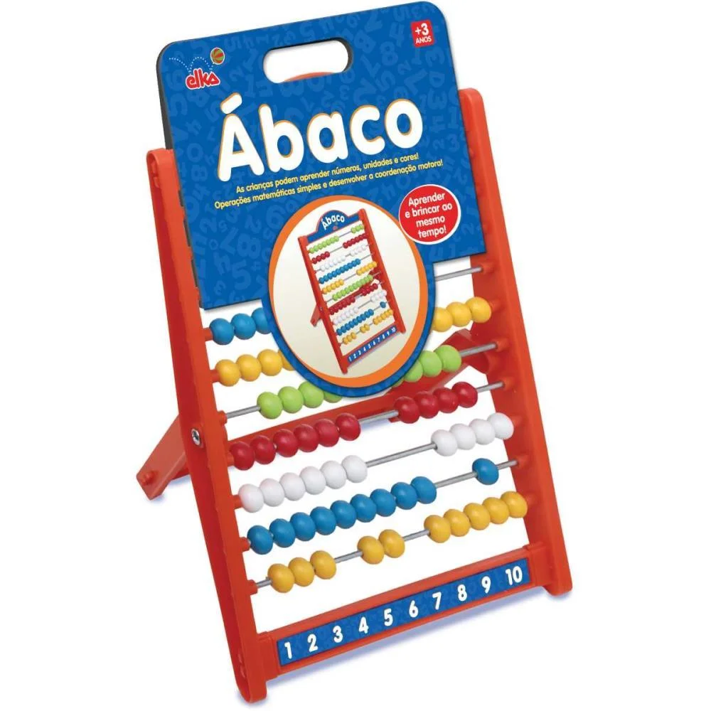 Contador Abaco Escolar C/100 Bolas Elka - imagem 4
