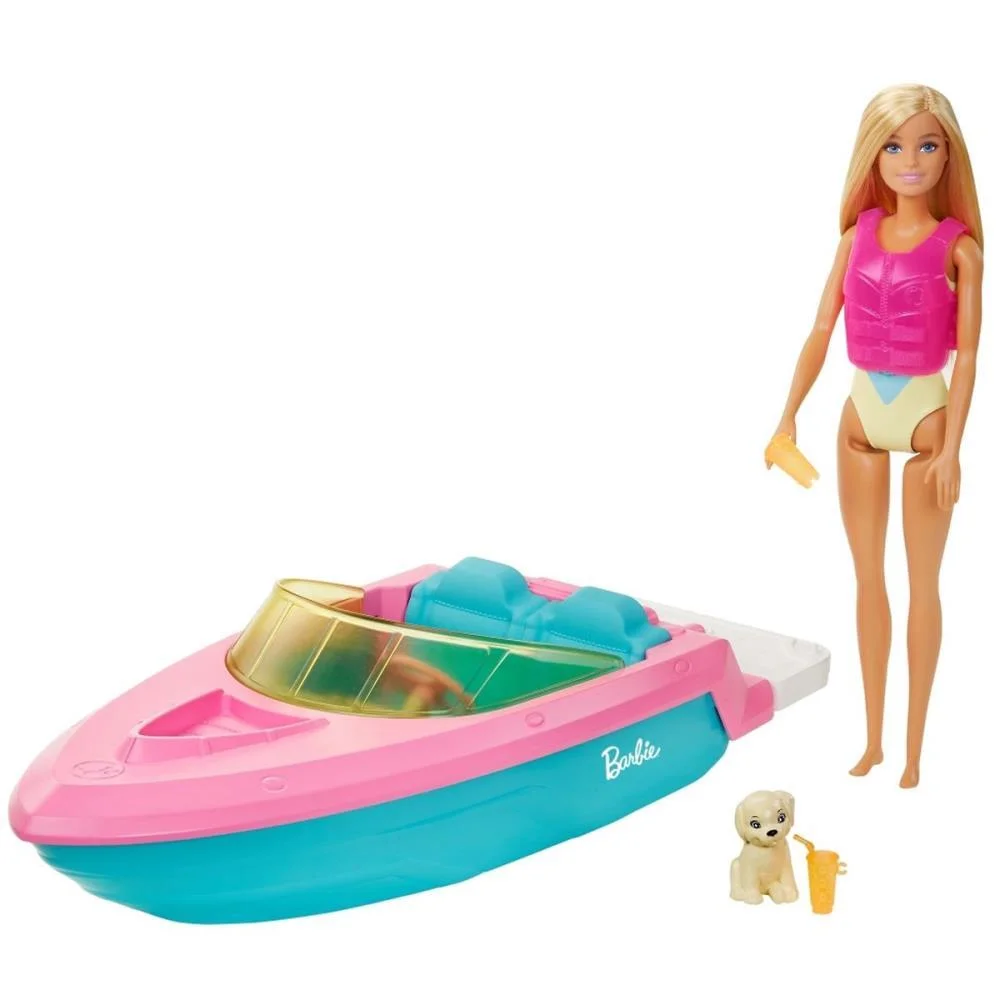 Barbie Estate Barco Com Boneca Mattel (Unidade) - imagem 3