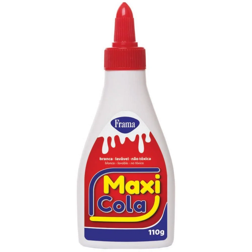 Cola Escolar Maxi Cola 110G Frama (Pct.c/06) - imagem 3