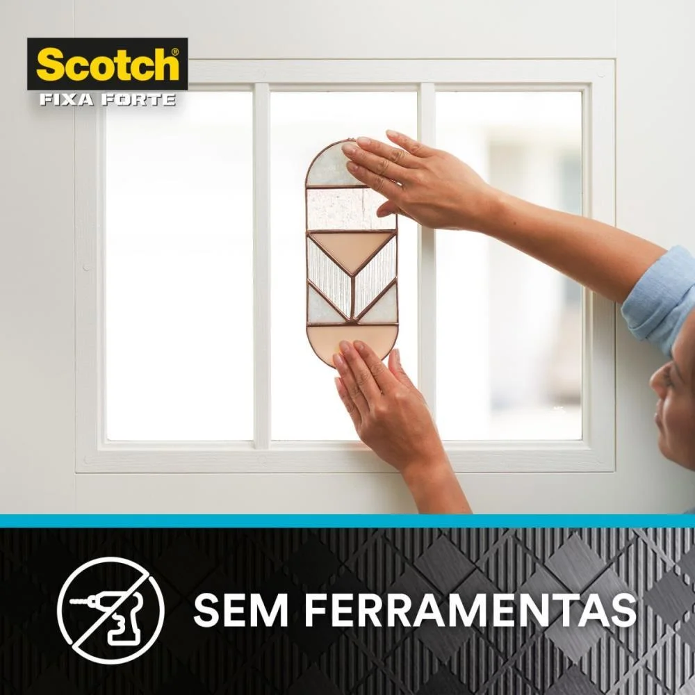 Fita Fixa Forte Silicone Transp/Verde 19Mmx2M 3M - imagem 5