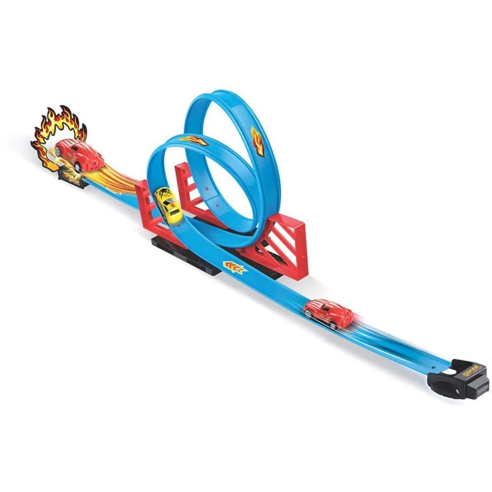 Pista Duplo Looping Braskit - imagem 4