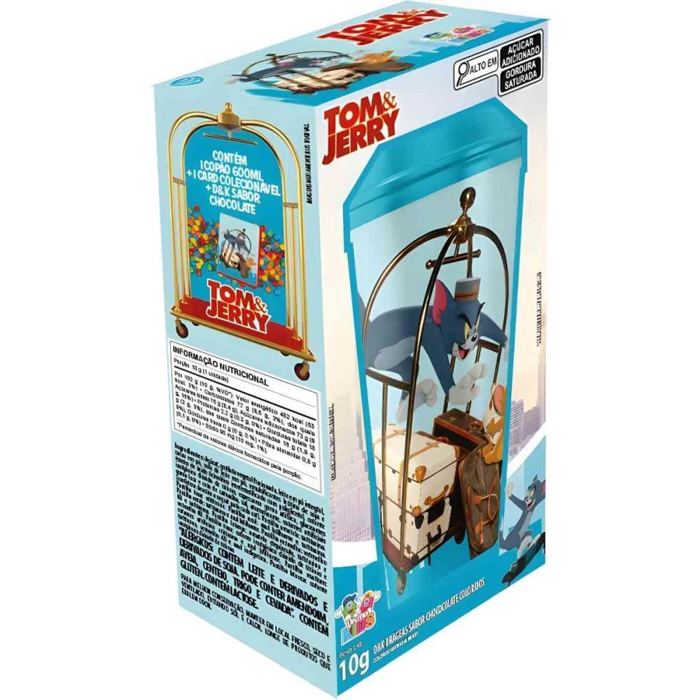 Doce Copao Tom E Jerry C/Surp 600Ml Divino Kids (Unidade) - imagem 2