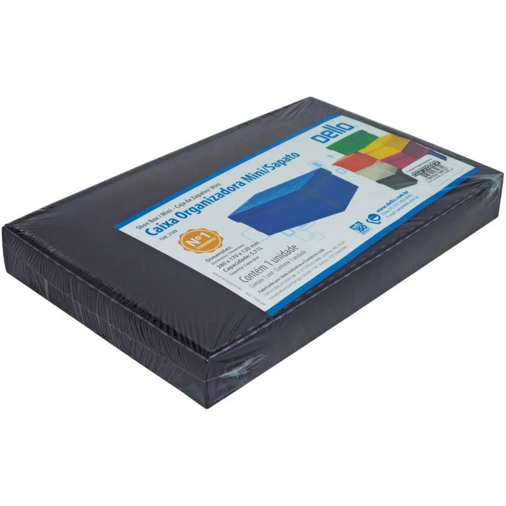 Caixa Organizadora Top Fine Sapato 28X17X12Cm.pto Dello (Unidade) - imagem 4