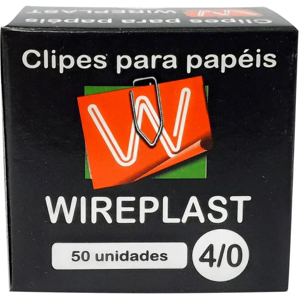 Clipe Galvanizado Aco 4/0 50 Unidades Wireplast (Pct.c/10) - imagem 3