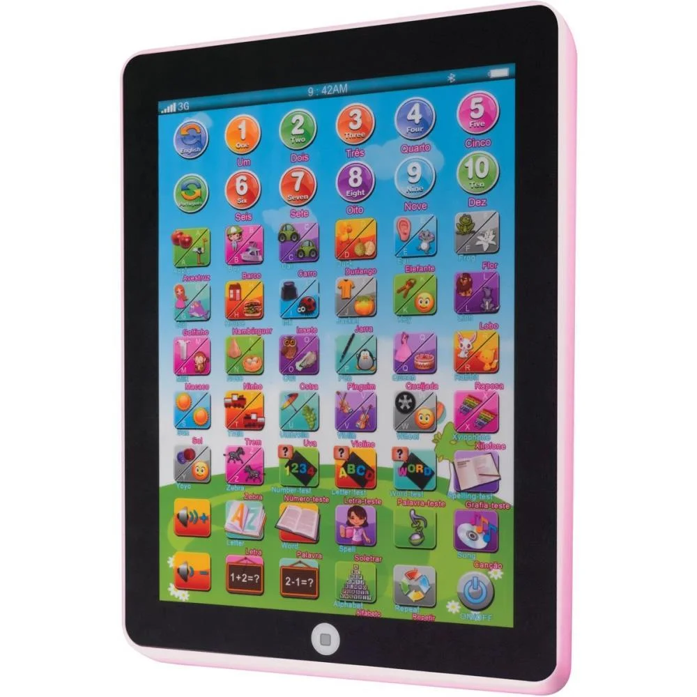 Brinquedo Diverso Tablet Interativo Bilingue 3 Art Brink (Unidade) - imagem 3