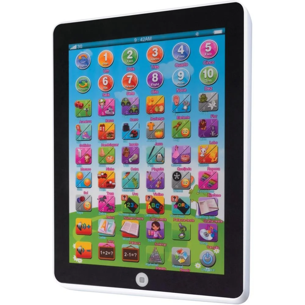 Brinquedo Diverso Tablet Interativo Bilingue 3 Art Brink (Unidade) - imagem 7