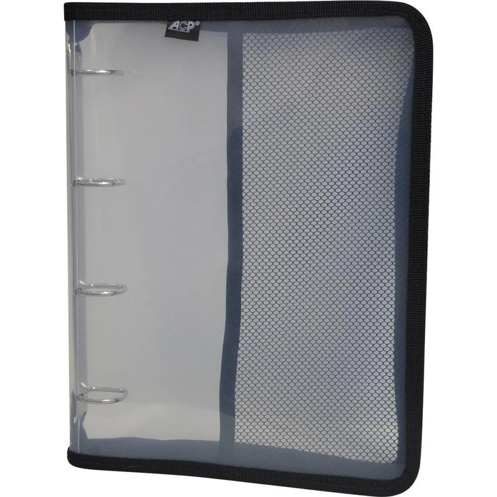 Fichario De Pvc Transparente C/Pt 4Arg.c/Ziper Acp (Unidade) - imagem 4