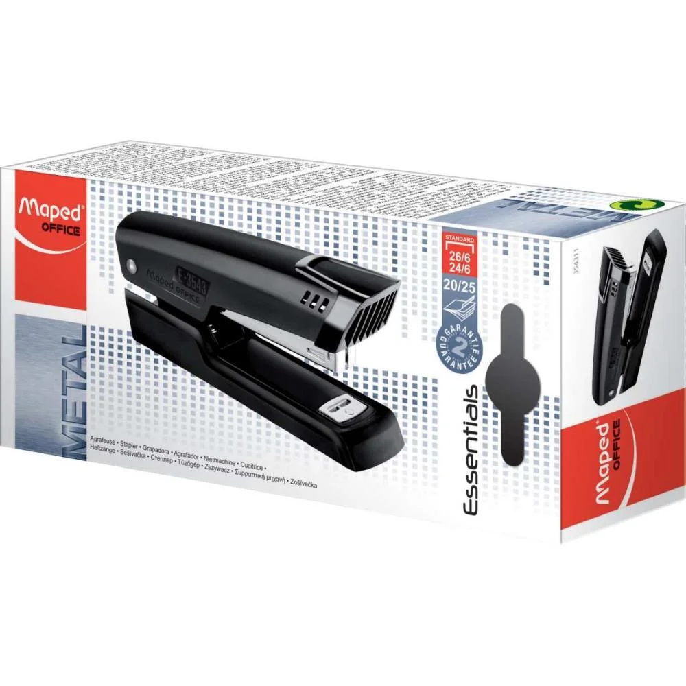 Grampeador Metal Essentials 3543 Pt.fosco 25F Maped (Unidade) - imagem 5