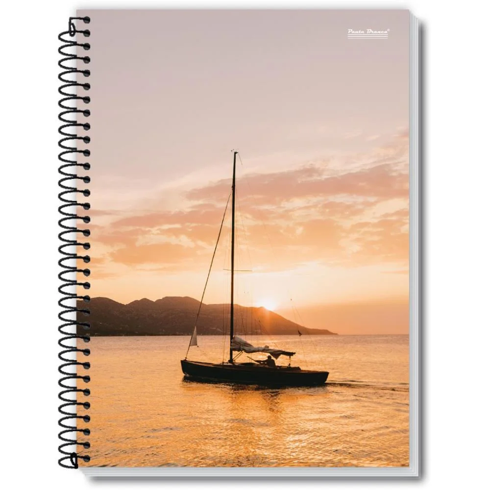 Caderno Espiral Pequeno Flexivel New 48Fls. Pauta Branca (Pct.c/20) - imagem 4