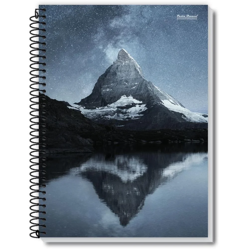 Caderno Espiral 1/4 Flexivel New 96Fls. Pauta Branca (Pct.c/10) - imagem 3