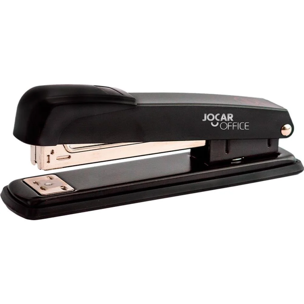 Grampeador Metal Jocar Preto Base 15,5Cm P/25Fl Leonora (Unidade) - imagem 3
