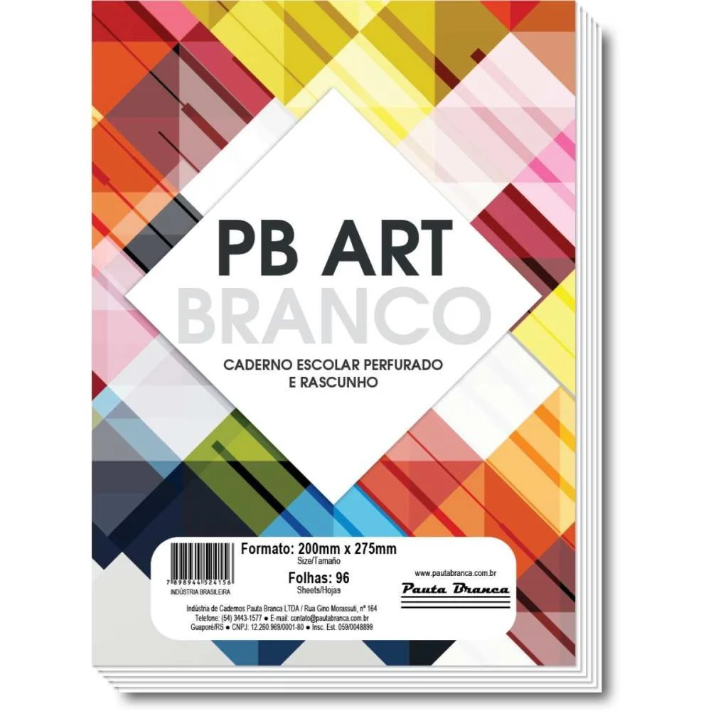 Bloco Para Fichario Universit. 96Fls. Branco Pauta Branca (Pct.c/10) - imagem 3