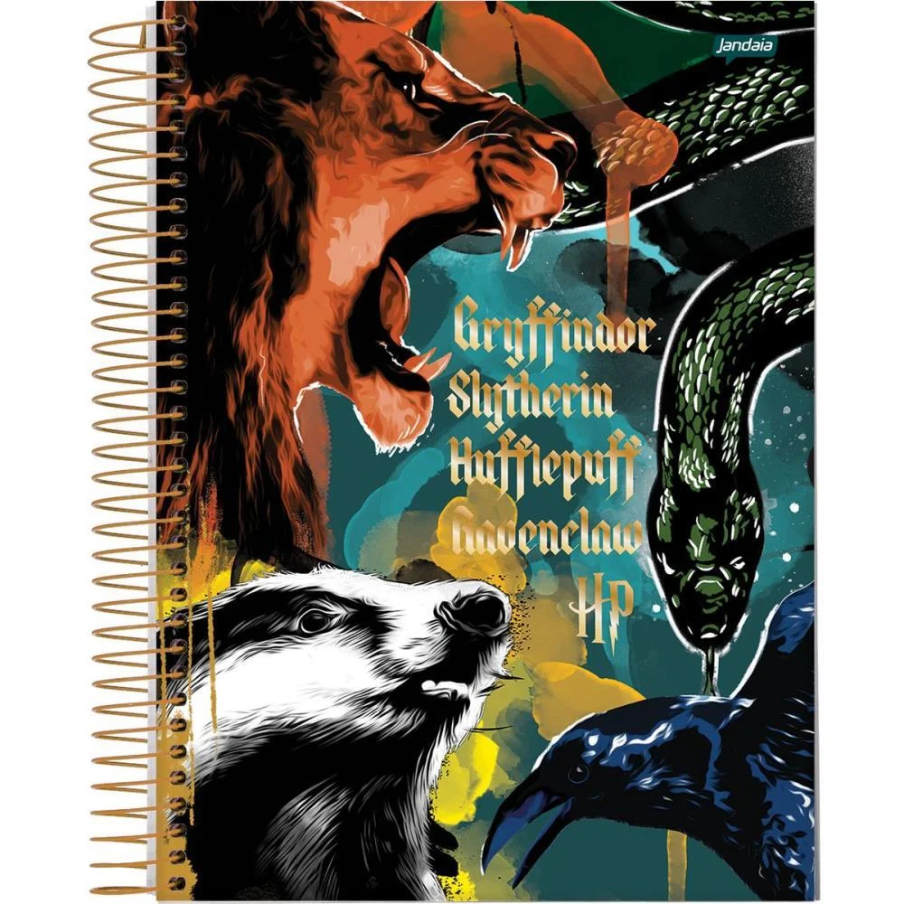 Caderno 01X1 Capa Dura Harry Potter 96Fls. I.a Jandaia (Pct.c/04) - imagem 6