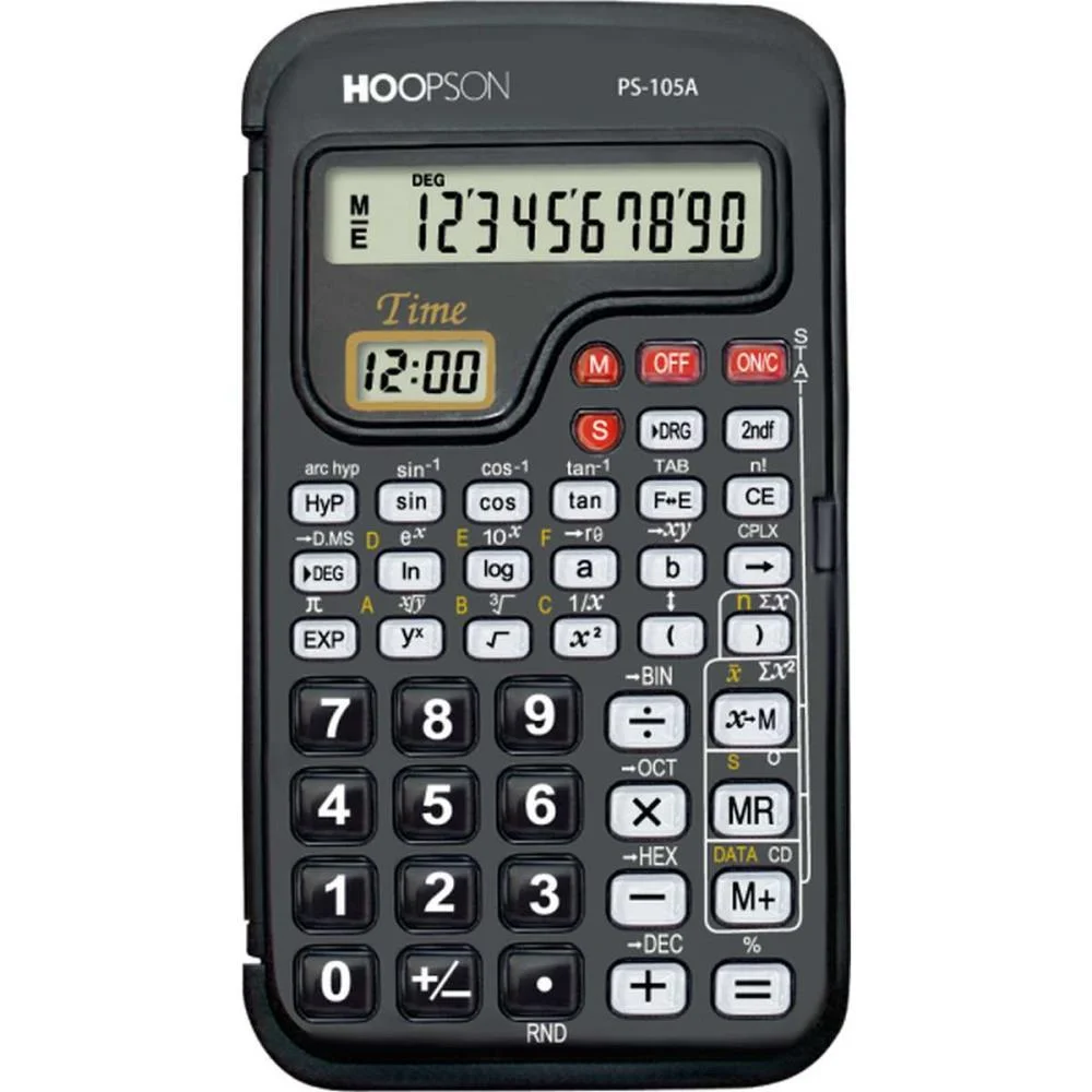 Calculadora Cientifica 56 Funcoes 10Dig. Bateria Pret Mercoriental (Unidade) - imagem 3