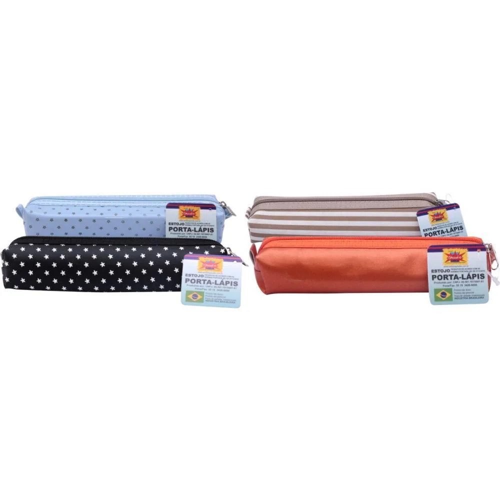 Estojo Simples Lona Teen Pop Sortidos Goodie (Pct.c/24) - imagem 4