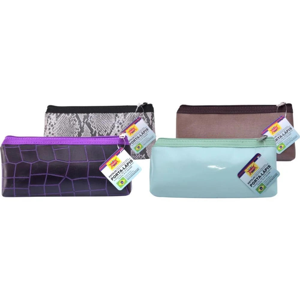 Estojo Simples Lona Ness Pop Sortidos Goodie (Pct.c/24) - imagem 4