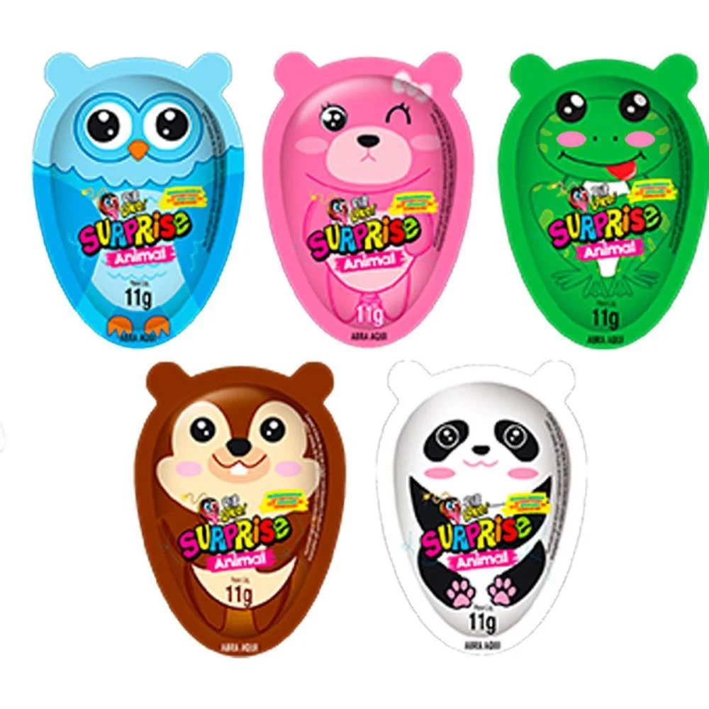 Doce Dip Loko Surprise Animal Danilla Foods (Dp.c/12) - imagem 4
