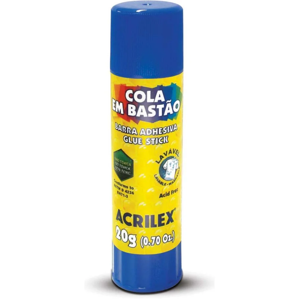 Cola Em Bastao Glue Stick 20G Acrilex (Cx.c/06) - imagem 2