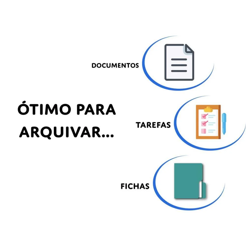 Fichario De Pvc Personalite A4 40Mm 4 Arg.br Acp (Unidade) - imagem 4