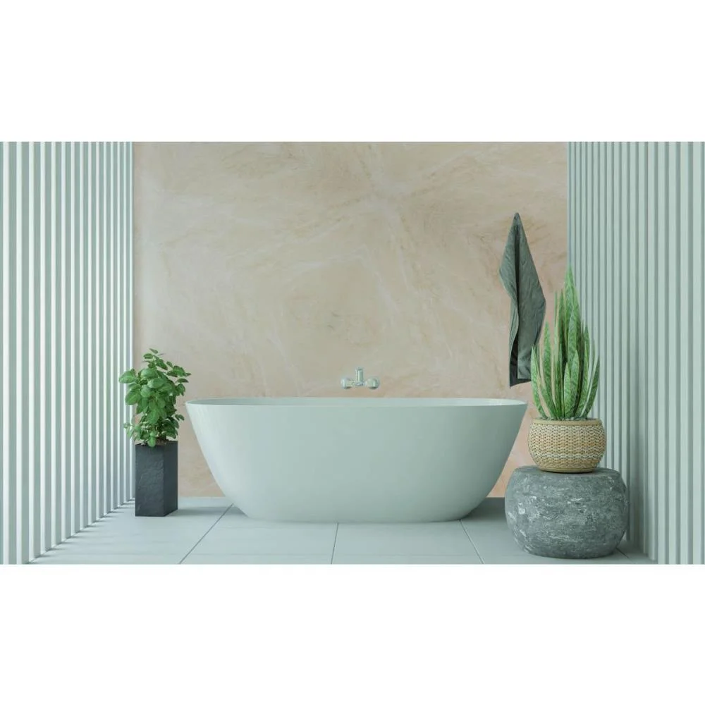 Contact Decorado 45Cmx10M Marmore Travertino Brilho Contact (Rolo) - imagem 4