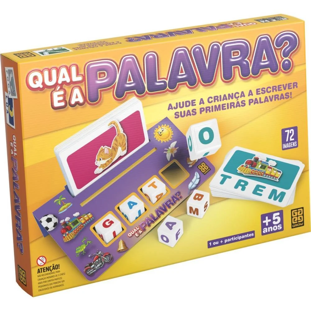 Jogo De Tabuleiro Qual E A Palavra Grow (Unidade) - imagem 5