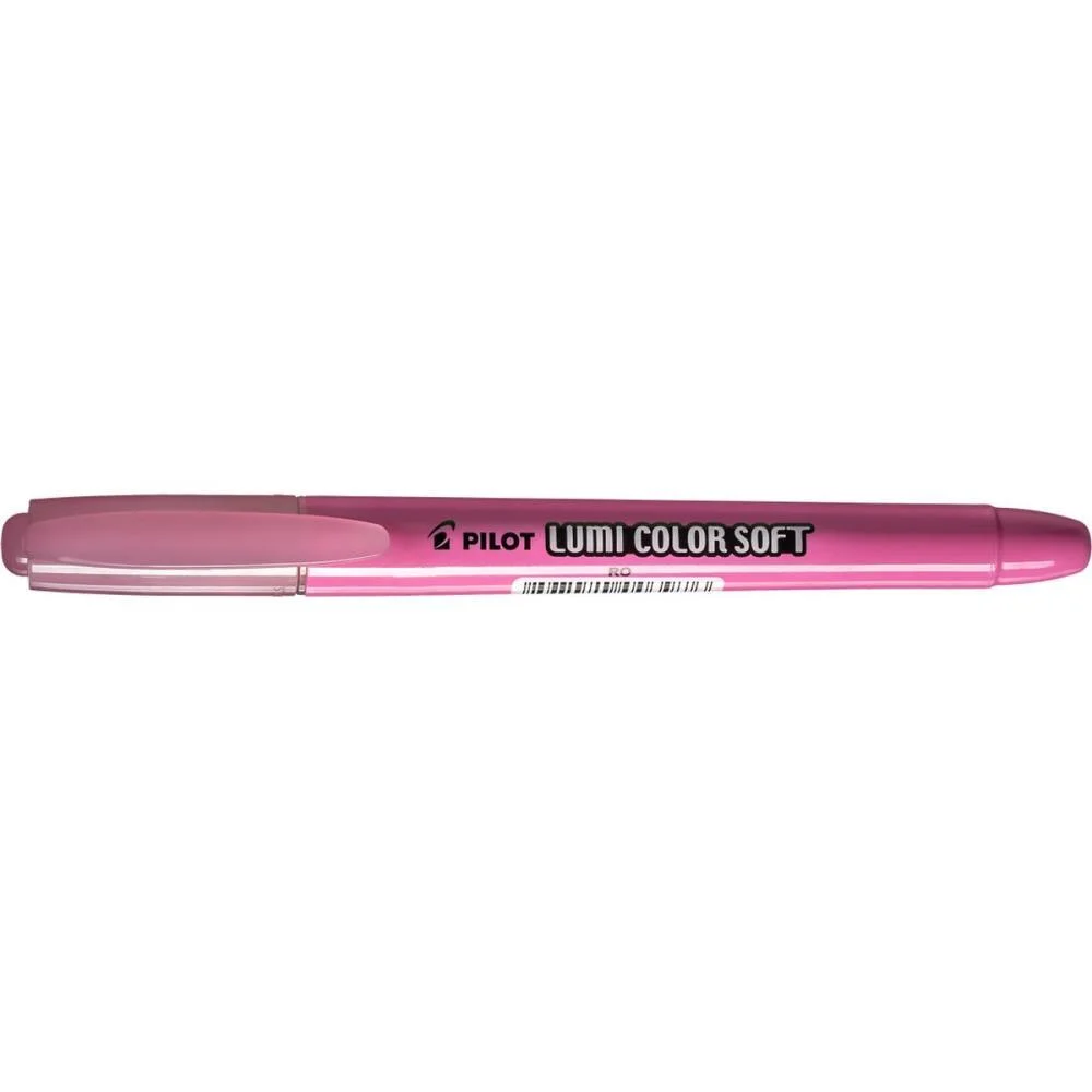 Caneta Marca Texto Lumicolor Soft Rosa Pastel Pilot (Cx.c/12) - imagem 2