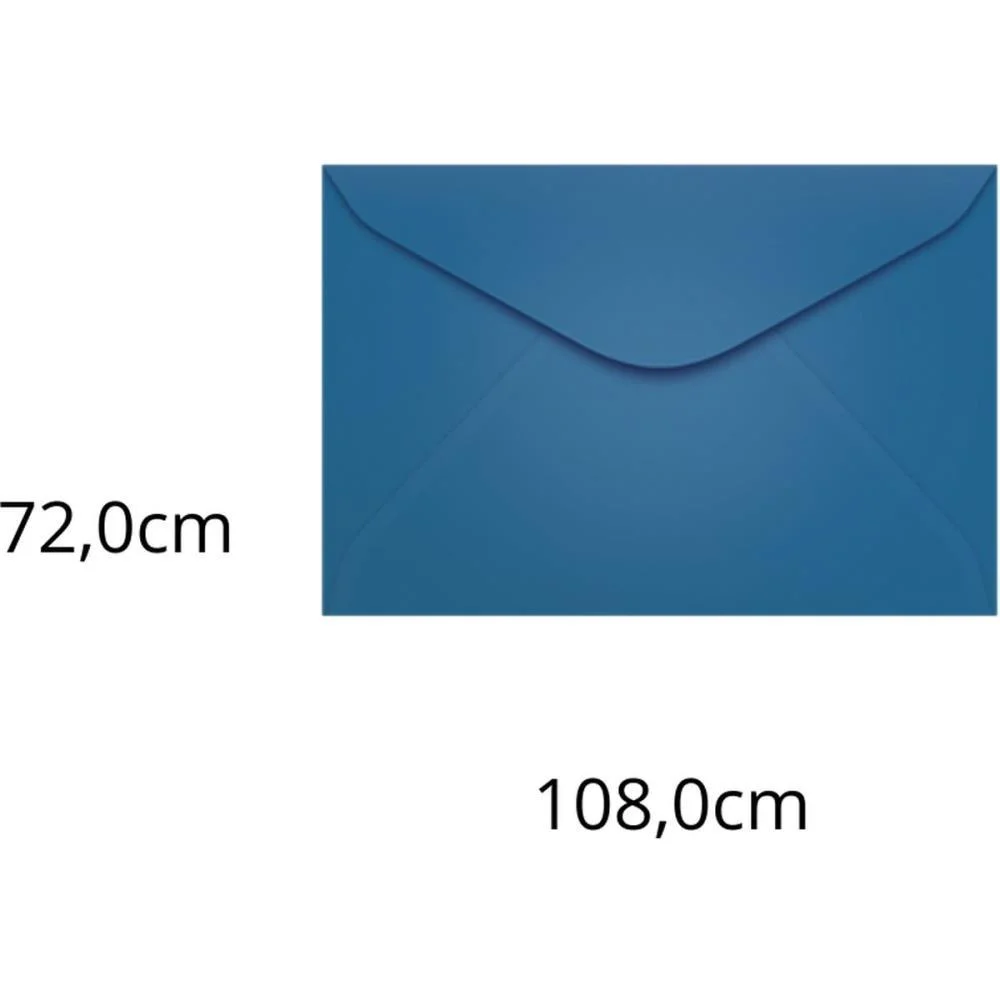 Envelope Colorido Visita 72X108 Az. Royal Grecia 80G Scrity (Pct.c/100) - imagem 2