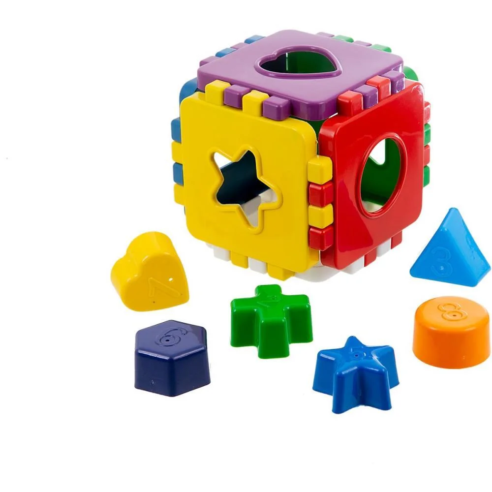 Brinquedo Educativo Cubo Baby Educativo C/Blocos Kendy Brinquedos (Unidade) - imagem 2