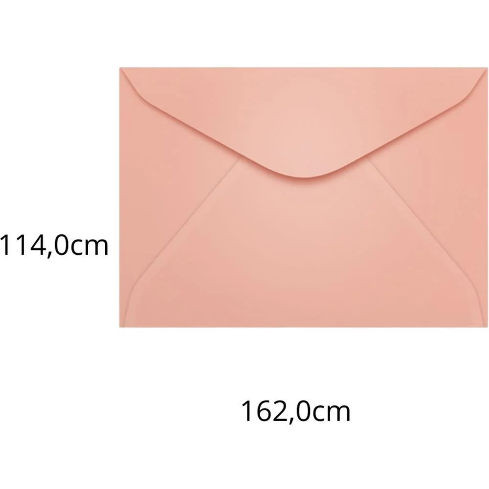 Envelope Colorido Carta 114X162 Rosa Claro Fidji 80G Scrity (Pct.c/100) - imagem 3