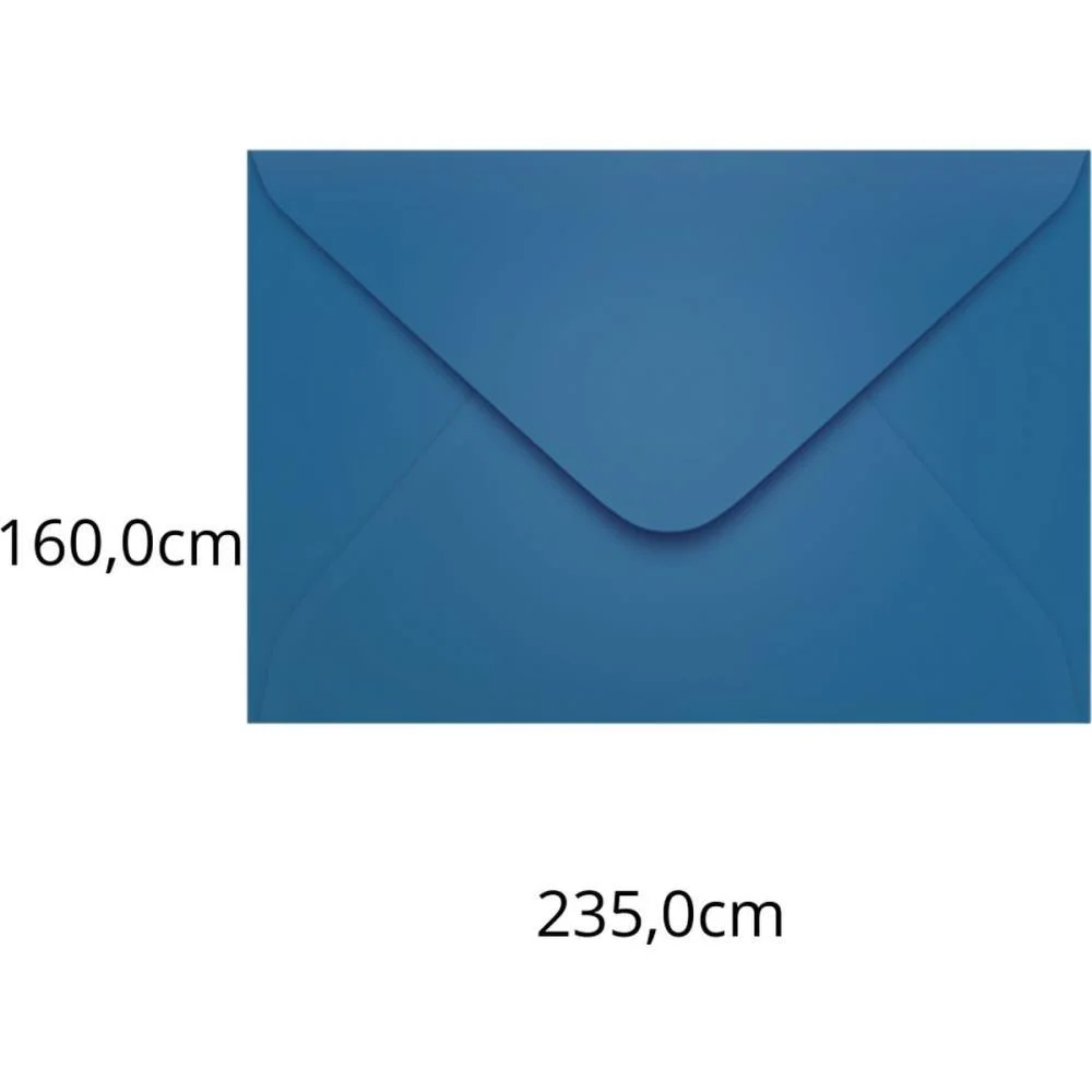 Envelope Colorido Convite 160X235 Az.royal Grecia 80G Scrity (Pct.c/100) - imagem 3