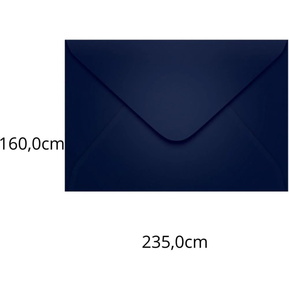 Envelope Colorido Convite 160X235 Az.marinho Porto S.80G Scrity (Pct.c/100) - imagem 2
