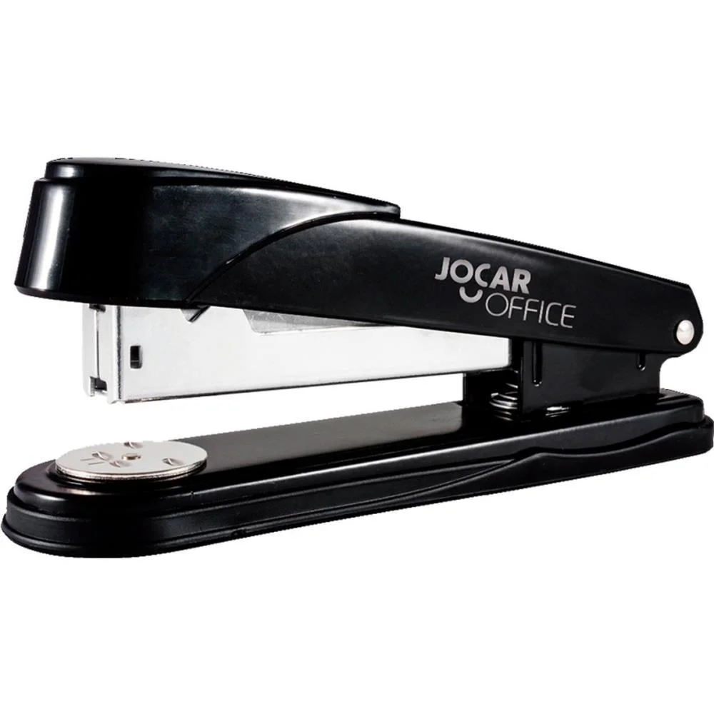 Grampeador Metal Jocar Preto P/50Fls. 16Cm Leonora (Unidade) - imagem 2