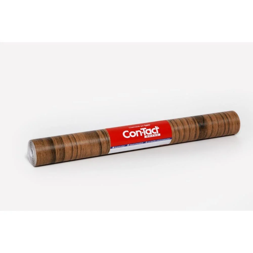 Contact Decorado 45Cmx10M Madeira Imbuia Contact (Rolo) - imagem 2