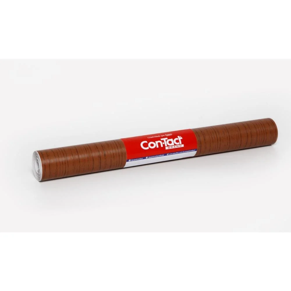 Contact Decorado 45Cmx10M Madeira Mogno Contact (Rolo) - imagem 3