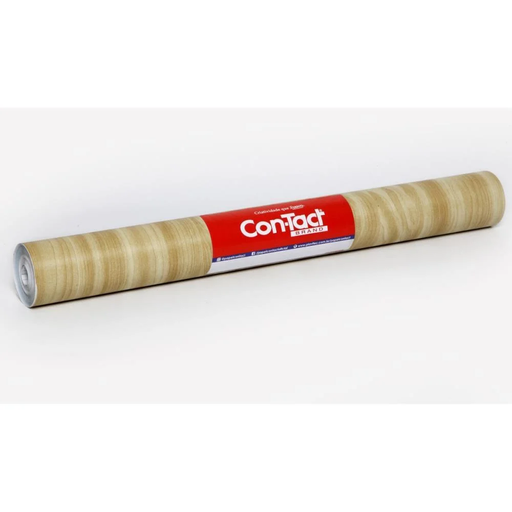 Contact Decorado 45Cmx10M Madeira Angico Contact (Rolo) - imagem 3
