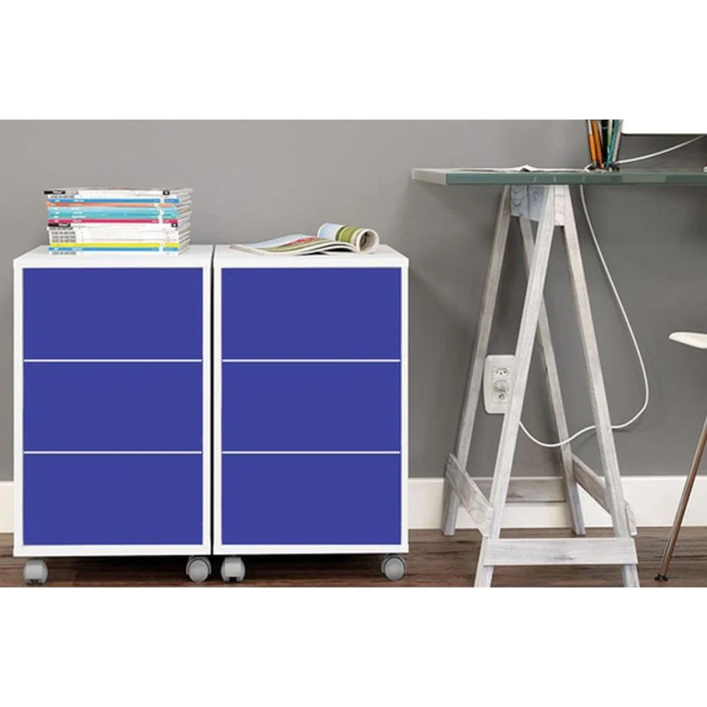 Contact Liso 45Cmx10M Opaco Azul Contact (Rolo) - imagem 4