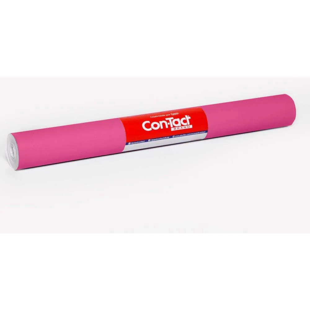 Contact Liso 45Cmx10M Opaco Pink Contact (Rolo) - imagem 2
