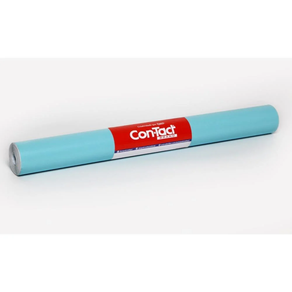 Contact Liso 45Cmx10M Opaco Azul Tiffany Contact (Rolo) - imagem 2