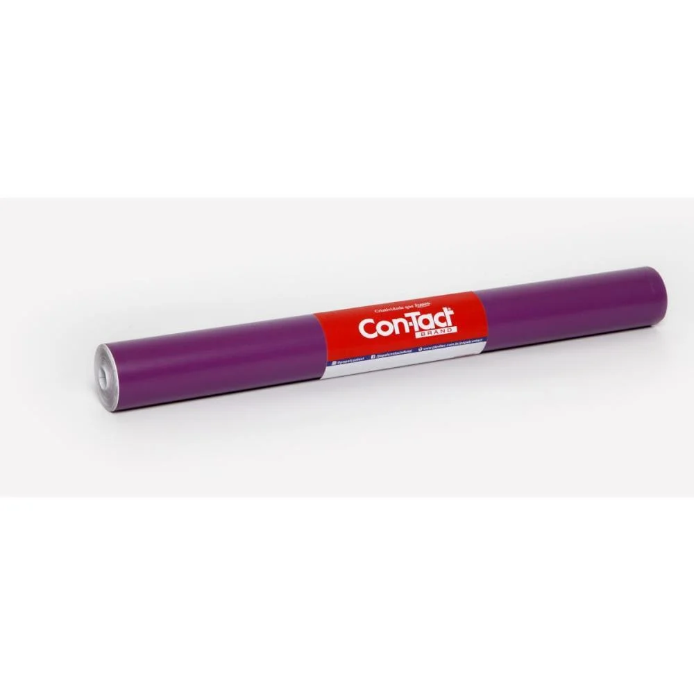 Contact Liso 45Cmx10M Opaco Roxo Contact (Rolo) - imagem 2