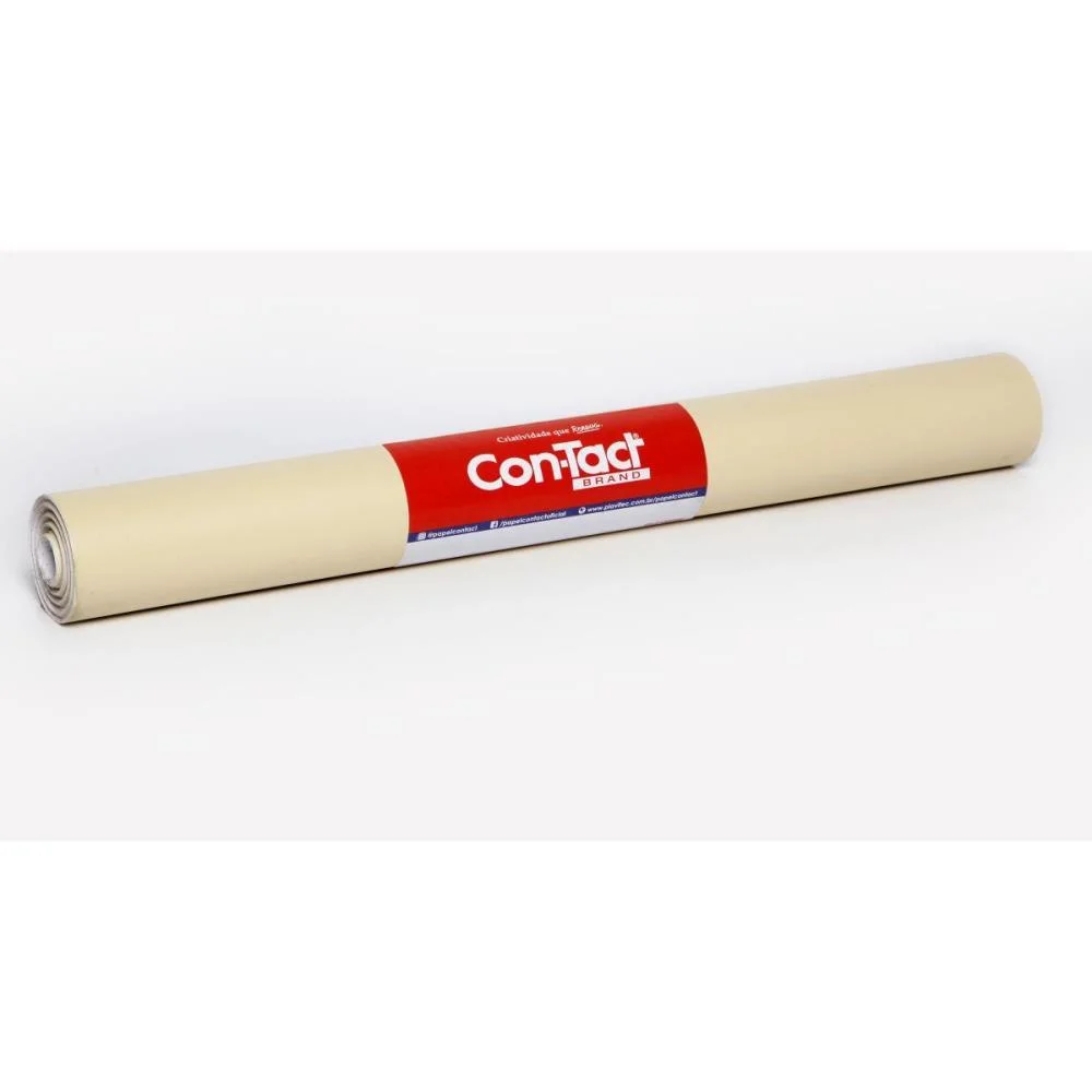 Contact Liso 45Cmx10M Opaco Bege Contact (Rolo) - imagem 2