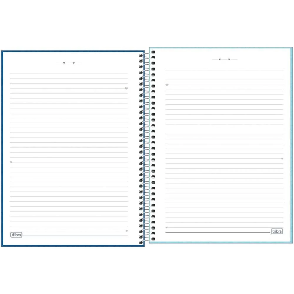 Caderno 01X1 Capa Dura Charme 80Fls. Tilibra (Pct.c/04) - imagem 4