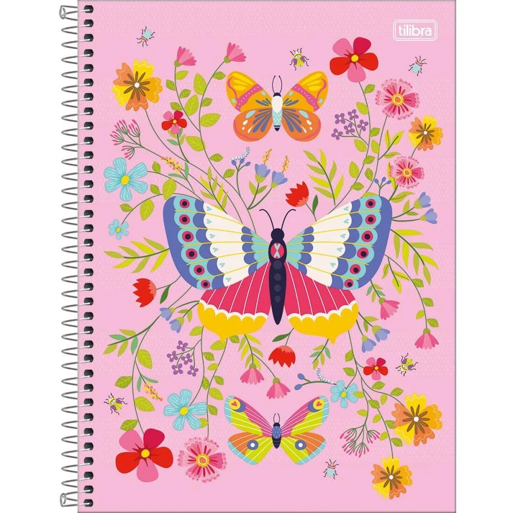 Caderno 01X1 Capa Dura Charme 80Fls. Tilibra (Pct.c/04) - imagem 6