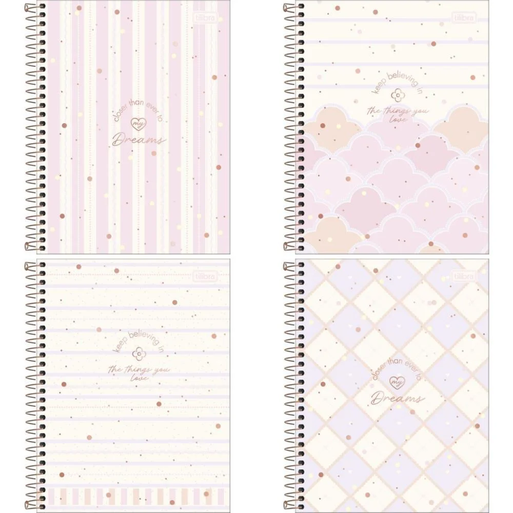 Caderno 10X1 Cp.dura Colegial Soho 160Fls. Tilibra (Pct.c/04) - imagem 4