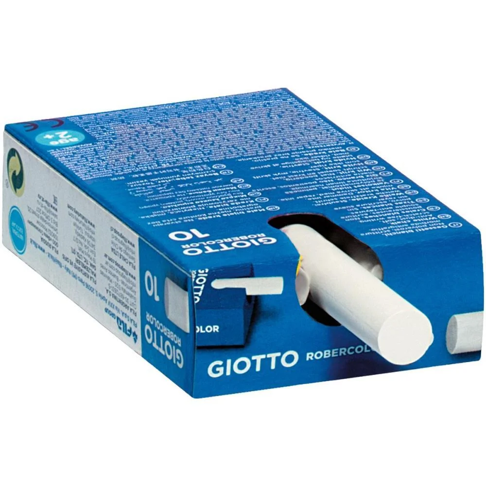 Giz Escolar Plastificado Giotto Branco C/10 Canson (Unidade) - imagem 4