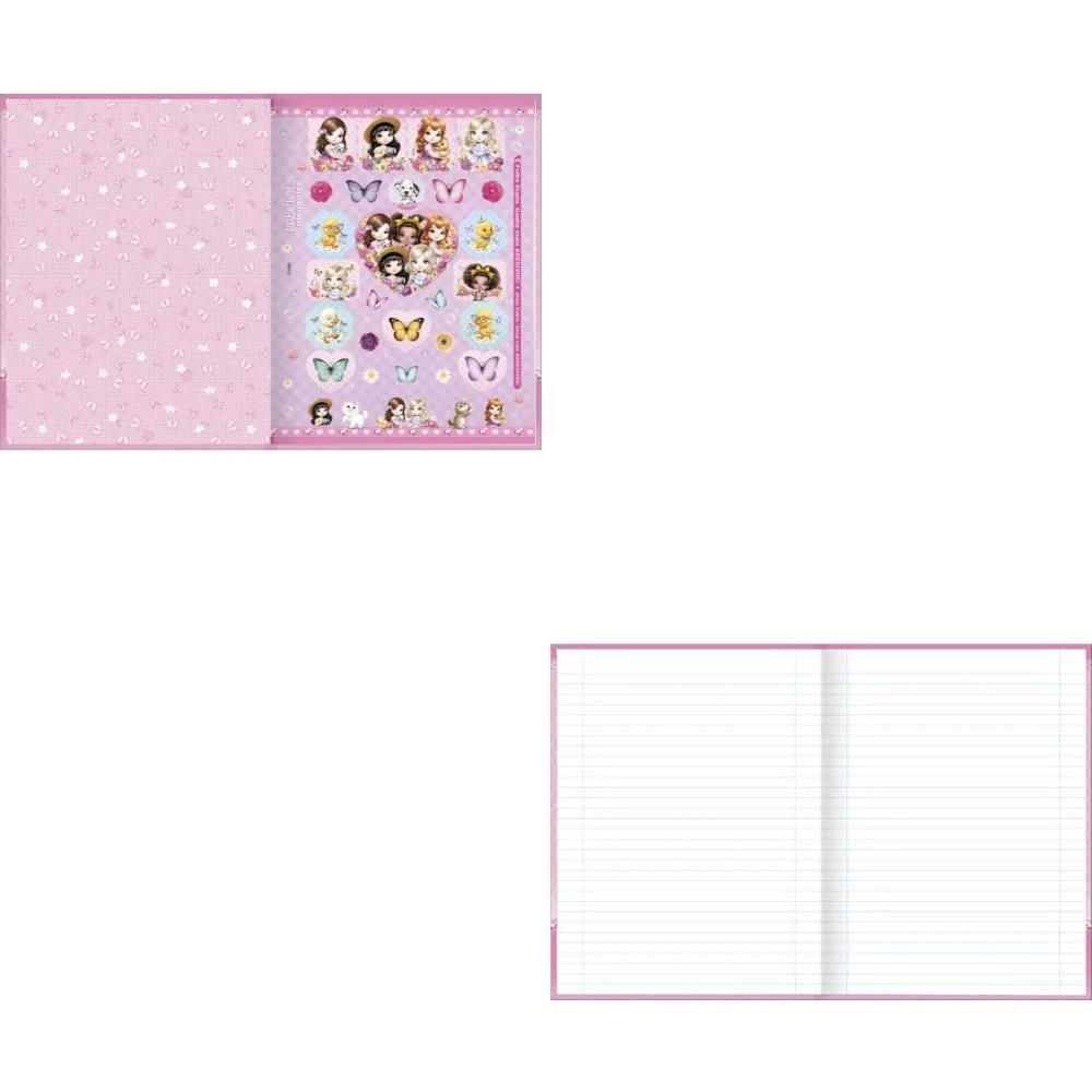 Caderno Brochurao Capa Dura Jolie 80Fls. Tilibra (Pct.c/05) - imagem 3